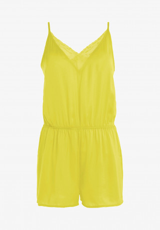 Tommy Hilfiger CAMI ROMPER ONE PIECE Jumpsuit vivid yellow КОМБИНЕЗОН CAMI ONE PIECE Комбинезон ярко-желтый