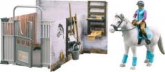 Bruder bworld Set Pferdestall конюшня bworld набор