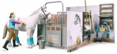 Bruder bworld Set Pferdestall конюшня bworld набор