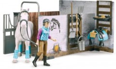 Bruder bworld Set Pferdestall конюшня bworld набор