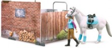 Bruder bworld Set Pferdestall конюшня bworld набор