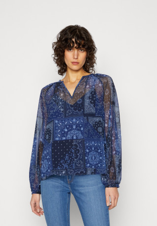 Tommy Hilfiger PAISLEY BLOUSE BRAC Blouse desert sky БЛУЗКА С ПЕЙСЛИ BRAC Блузка небо пустыни