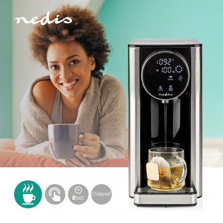 Nedis Wasserkocher Heisswasserspender 2600 W 2,7 l, 2,7 l, 2600 W  Диспенсер для чайника Nedis 2600 Вт 2,7 л, 2,7 л, 2600 Вт