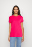 Tommy Hilfiger NEW CREW NECK TEE Basic T-shirt pink splendor ФУТБОЛКА NEW CREW NECK Базовая футболка розовое великолепие