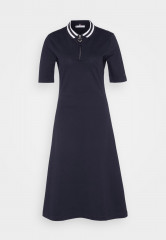 Tommy Hilfiger REG Famp;F STR 1/2ZIP MIDI Day dress desert sky REG Famp;F STR 1/2ZIP МИДИ Повседневное платье небо пустыни