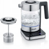 Graef Graef Wasserkocher WK 350 Wasserkocher transparent/edelstahl, 1 l, 2000 W Чайник Graef WK 350 чайник прозрачный/нержавеющая сталь, 1 л, 2000 Вт