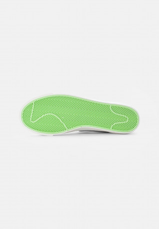 Nike Sportswear NIKE BLAZER LOW  Sneaker low white/aquamarine-lime glow-off noir-sail NIKE BLAZER LOW — Низкие кроссовки женские белый/аквамариново-лаймовый светящийся нуар-парус