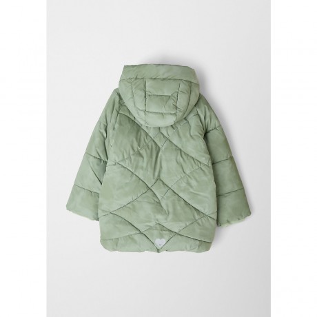 s.Oliver Steppmantel in Samt-Optik Mantel fur Madchen Стеганое пальто под бархат Пальто для девочки