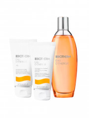 Biotherm Les Eaux Eau Energie Geschenkset Подарочный набор "Biotherm": туалетная вода, гель для душа, молочко для тела