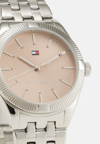 Tommy Hilfiger Watch silver-coloured/pink Смотреть серебристый/розовый