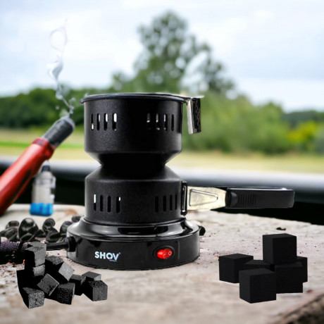 SHOV SHOV Gaskocher Shisha Elektrischer Kohleanzunder Kohlegrill 220V 650W Газовая плита SHOV, электрическая угольная зажигалка для кальяна, угольный гриль 220 В 650 Вт