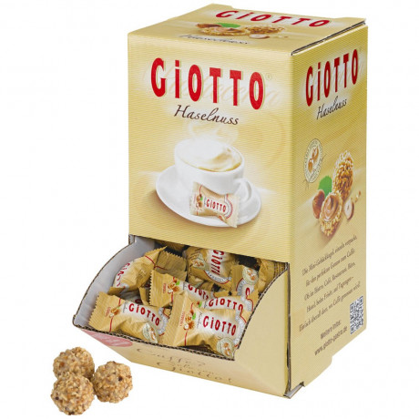 GiOTTO Haselnuss Gebäck 2 x 120 St. (240stk) Шоколадные конфеты Гиотто в коробке-дозаторе, 120 штук x 2 упаковки