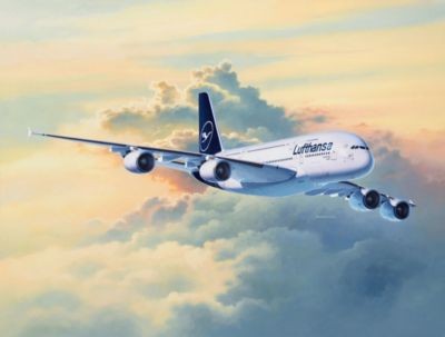 Revell Airbus A380-800 Lufthansa New Livery 1:144 Airbus A380-800 Lufthansa Новая ливрея 1:144