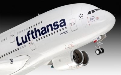 Revell Airbus A380-800 Lufthansa New Livery 1:144 Airbus A380-800 Lufthansa Новая ливрея 1:144