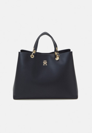 Tommy Hilfiger CHIC SATCHEL Handbag space blue ШИКАРНАЯ СУМКА Сумочка космический синий