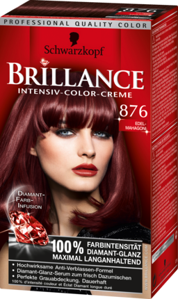 Brillance Краска для волос Edel-Красное дерево 876