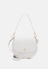 Tommy Hilfiger ELEMENT SADDLE BAG CORP Across body bag white corporate ELEMENT SADDLE BAG CORP — Сумка через плечо белый корпоративный