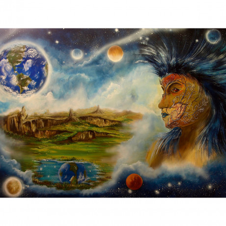 CALVENDO Puzzle CALVENDO Puzzle Der alte Indianertraum Пазл CALVENDO Puzzle Старая индийская мечта