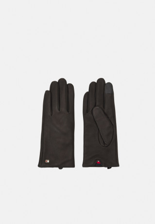 Tommy Hilfiger ESSENTIAL FLAG GLOVES Gloves black ESSENTIAL FLAG ПЕРЧАТКИ Перчатки черный