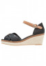 Tommy Hilfiger ICONIC ELBA  Platform sandals black ICONIC ELBA Сандалии на платформе черный
