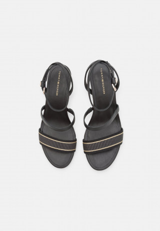 Tommy Hilfiger WEBBING MID  Sandals black WEBBING MID Сандалии черный