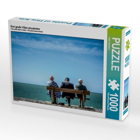 CALVENDO Puzzle CALVENDO Puzzle Drei grosse Vater plauderten Пазл CALVENDO Puzzle Три великих отца болтали
