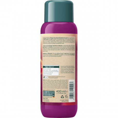 Kneipp Aroma-Pflegeschaumbad Glueckliche Auszeit, 400 ml, Kneipp ароматная пена для ванны «Счастливый отдых» с маслами красного мака и конопли, 400 мл