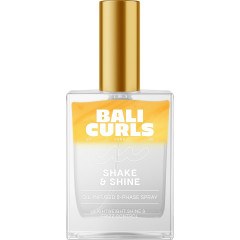 Bali Curls Shake &amp; Shine Oil 100ml, Двухфазное масло для блеска локонов, увлажнение и анти-фриз, гиалуроновая кислота и пантенол, 100 мл