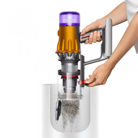 DYSON DYSON Akku-Hand-und Stielstaubsauger V12™ Detect Slim Absolute, 545 W, Beutellos, Berichtet die Daten in Echtzeit uber das LCD-Display  Беспроводной ручной пылесос DYSON V12™ Detect Slim Absolute, 545 Вт, без мешка, сообщает данные в режиме реальног