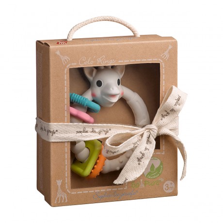 Vulli Beissring SO?PURE Colo?rings Sophie la girafe SO?PURE Color?rings Колечко для прорезывания зубов Sophie la girafe