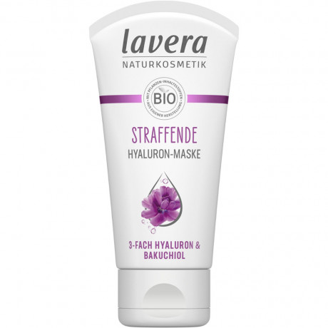 LAVERA STRAFFENDE HYALURON-MASKE 3-fach Hyaluron & Bakuchiol, 50 ml, Лавера Маска для лица с подтягивающим действием, гиалуроновая кислота и бакучиол, 50 мл