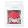 nibbling Beissringe Super Food Erdbeere Прорезыватели Super Food Клубника