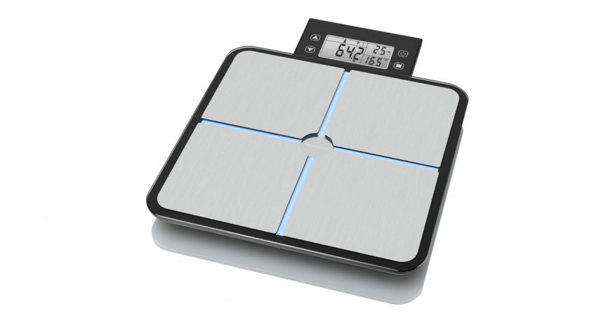 Medisana Medisana BS 460 Korperanalysewaage mit abnehmbarem Display edelstahl/schwarz  edelstahl/schwarz Весы для анализа тела Medisana BS 460 со съемным дисплеем, нержавеющая сталь/черный