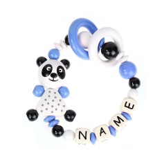elefantasie Greifling Pandabar personalisiert mit Namen Игрушка-клатч Pandabar персонализированная с именем