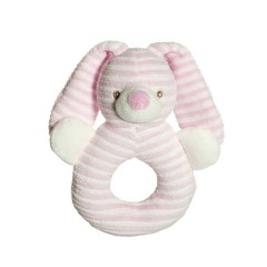 Teddykompaniet Cotton Cuties Rassel 16 cm [rosa] Rasseln Хлопковая погремушка Cuties 16 см [розовая] Погремушки