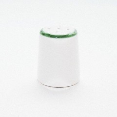 Gmundner Keramik Gmundner Keramik Gruner Rand Salzstreuer glatt h: 5 cm Солонка Gmundner Ceramics Green Rim гладкая, высота: 5 см