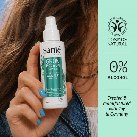 SANTE Grow Mode On Tonikum, 75 ml, Санте Тоник для кожи головы Grow Mode On для ухода за волосами, 75 мл