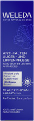 WELEDA Anti-Falten Augen &amp; Lippenpflege, 10 ml, Крем против морщин для области глаз и контура губ с синей горечавкой и эдельвейсом, без отдушки, 10 мл