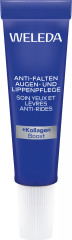 WELEDA Anti-Falten Augen &amp; Lippenpflege, 10 ml, Крем против морщин для области глаз и контура губ с синей горечавкой и эдельвейсом, без отдушки, 10 мл