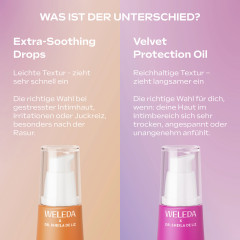 WELEDA Velvet Protection Oil, 30 ml, Масло Velvet Protection для наружного интимного ухода при сухости и стянутости, 30 мл