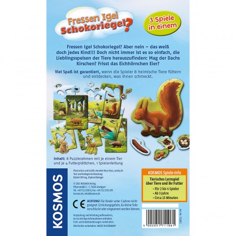 Kosmos Fressen Igel Schokoriegel? Едят ли ёжики конфеты?