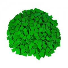 LEGO LEGO 2x2 Fliesen Grun - 100 Stuck - Green tile 3068b LEGO 2x2 Плитки Зеленые - 100 штук - Зеленая плитка 3068b
