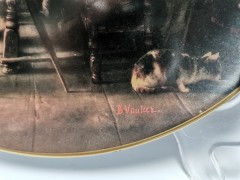 Hutschenreuther Dankgebet Коллекционная тарелка "Благодарственная молитва", 3102В, 20см, Германия, 1990г.