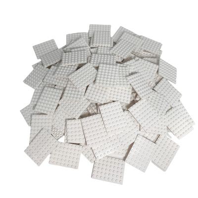 LEGO LEGO 6x8 Platten Weiss - 50 Stueck - White Plate 3036 Белые тарелки LEGO 6x8 - 50 штук - Белая тарелка 3036