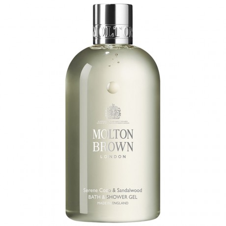 Molton Brown Serene Coco & Sandalwood Bath & Shower Gel Duschgel Гель для душа Body Essentials, 300 мл
