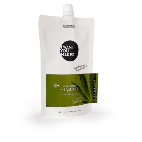 I WANT YOU NAKED Holy Hemp Shampoo Straight & Strong Refill  Holy Hemp Shampoo Straight &amp; Strong Refill