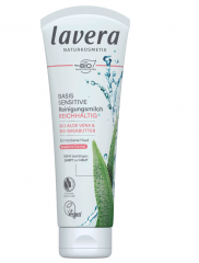 lavera BASIS SENSITIVE Reinigungsmilch Очищающее молочко lavera BASIS SENSITIVE 125мл