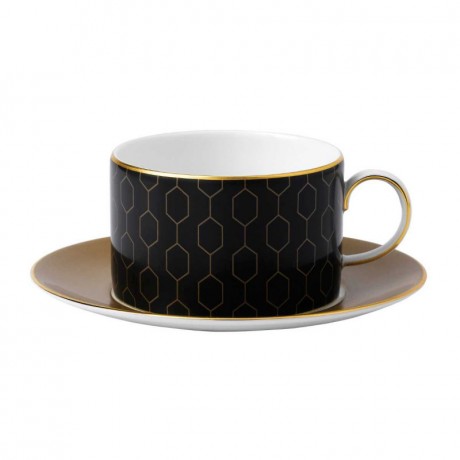 Wedgwood Wedgwood Arris Kaffeetasse / Teetasse 0,18 L mit Untertasse 2-tlg. Wedgwood Arris кофейная/чайная чашка 0,18 л с блюдцем 2 шт.