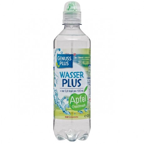 GENUSS PLUS Wasser Plus Apfel-Geschmack 500 г