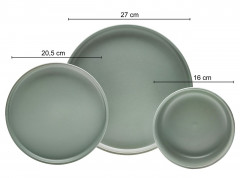 Van Well Van Well Kombiservice 16-tlg. PRATO grun Комбинированный сервиз Van Well 16 шт. ПРАТО